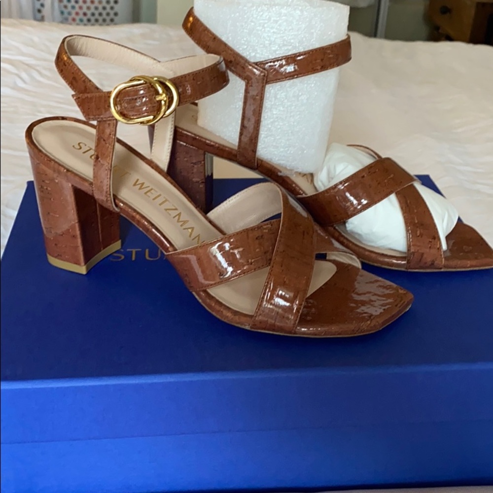 Stuart Weitzman ANALEIGH 75 cappuccino cork